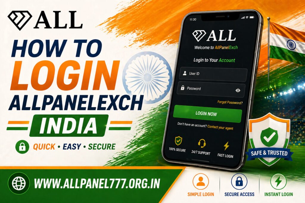 How to Login AllPanelExch India